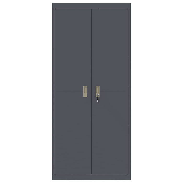 Dulap de depozitare Antracit 80 x 40 x 180 cm Oțel - WALTI WALTI