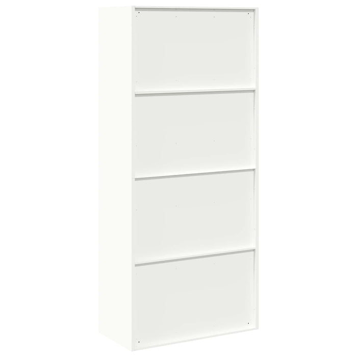 Dulap de depozitare Alb 80 x 40 x 180 cm Oțel - WALTI WALTI