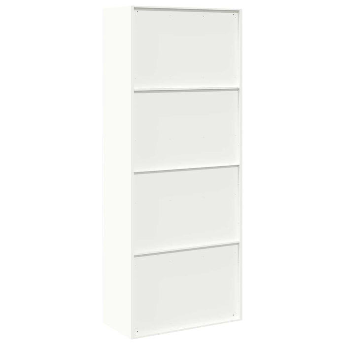 Dulap de depozitare Alb 80 x 40 x 200 cm Oțel - WALTI WALTI