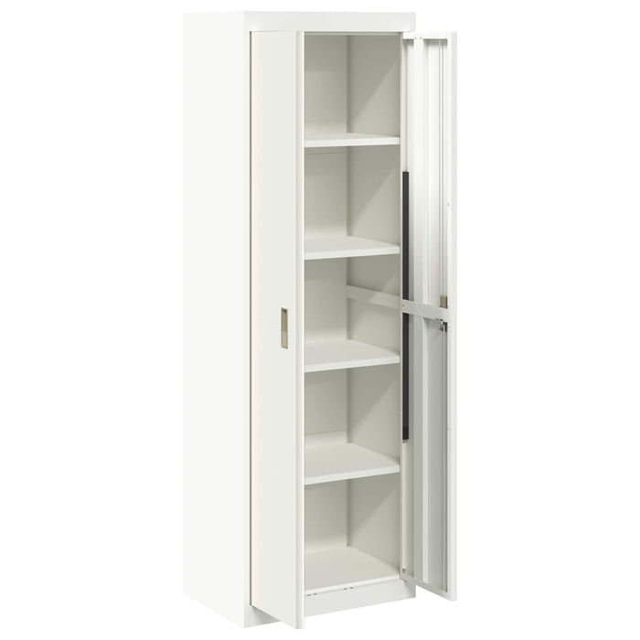 Dulap de depozitare Alb 60 x 40 x 180 cm Oțel - WALTI WALTI