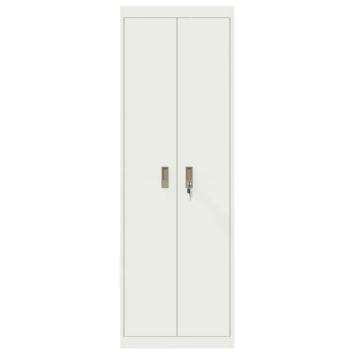 Dulap de depozitare Alb 60 x 40 x 180 cm Oțel - WALTI WALTI