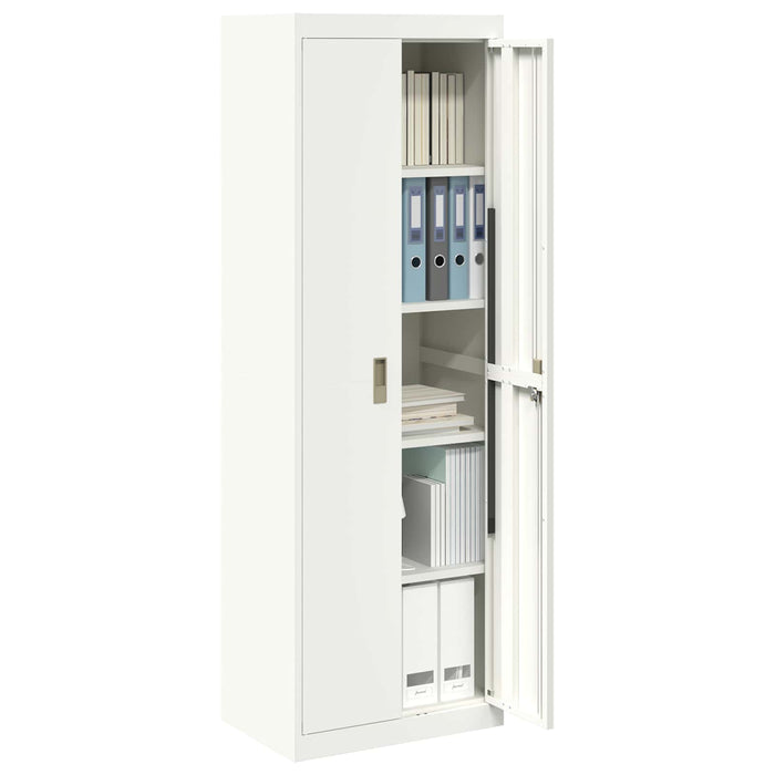 Dulap de depozitare Alb 60 x 40 x 180 cm Oțel - WALTI WALTI