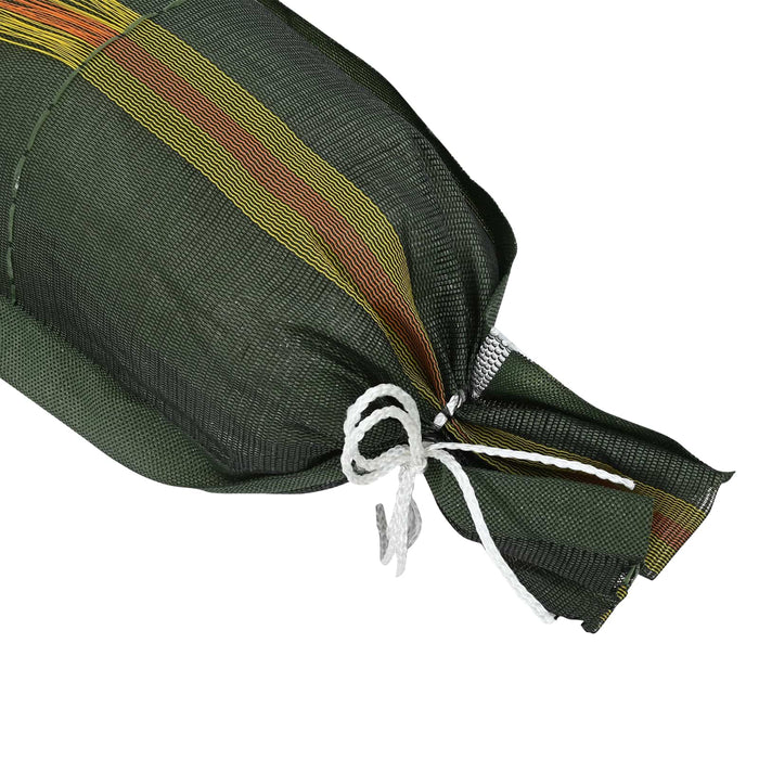 Saci cu nisip 10 pcs Verde închis 120 x 27 cm HDPE - WALTI WALTI