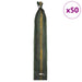 Saci cu nisip 50 pcs Verde închis 120 x 27 cm HDPE - WALTI WALTI