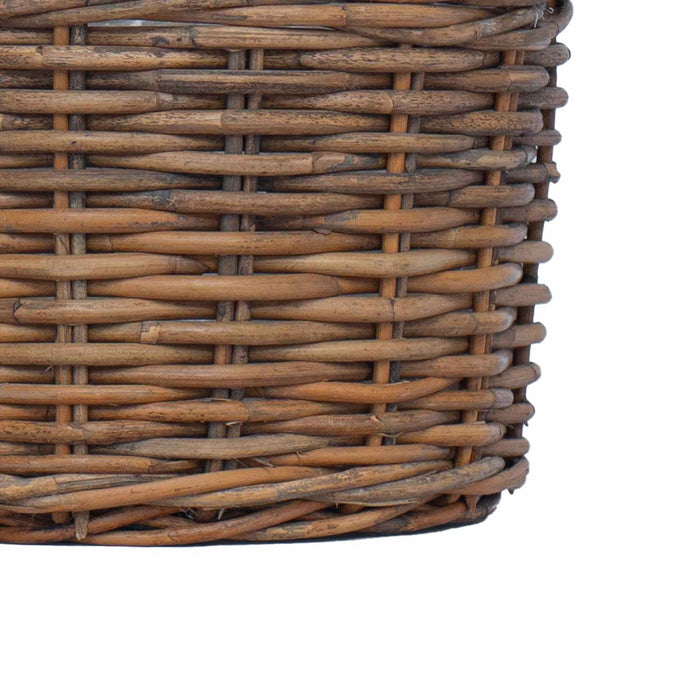 Coș pentru plante cu depozitare 2 pcs Maro Ratan Kubu - WALTI WALTI