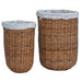 Coș pentru rufe 2 pcs Maro Ratan Kubu - WALTI WALTI