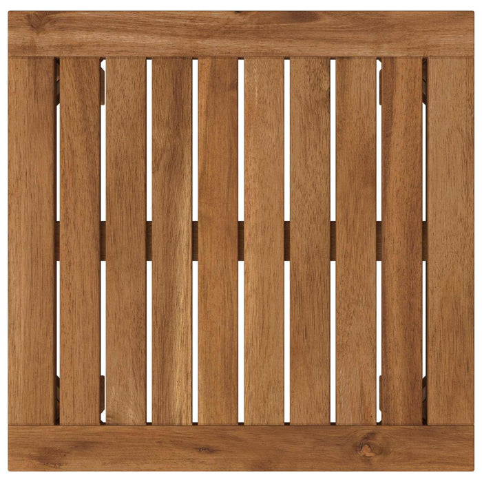 Masă de cafea natural 40 x 40,5 x 36 cm Lemn Solid de Acacia WALTI