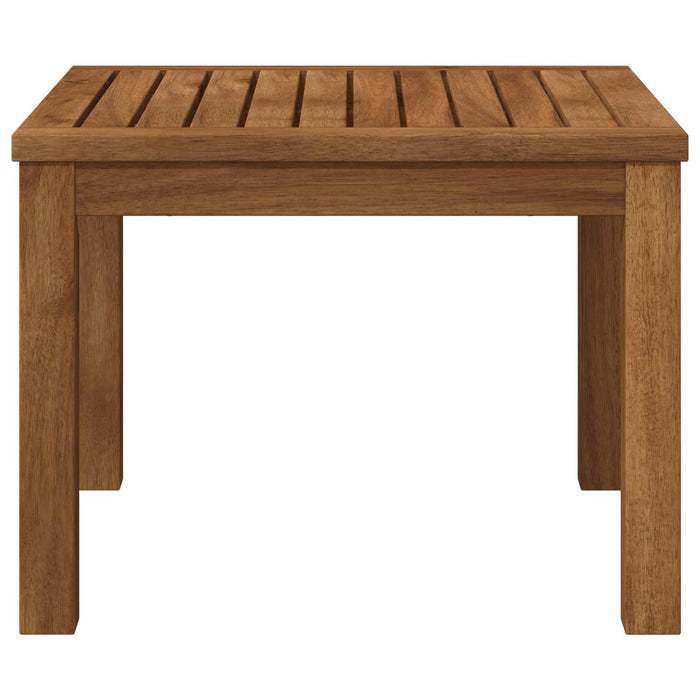 Masă de cafea natural 50 x 48,5 x 36 cm Lemn Solid de Acacia WALTI