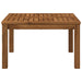 Masă de cafea natural 60 x 60,5 x 36 cm Lemn Solid de Acacia - WALTI WALTI