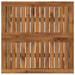 Masă de cafea natural 60 x 60,5 x 36 cm Lemn Solid de Acacia - WALTI WALTI