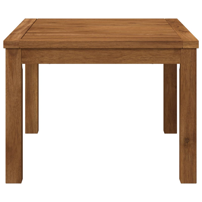 Masă de cafea natural 50 x 60,5 x 36 cm Lemn Solid de Acacia WALTI