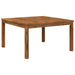 Masă de cafea natural 80 x 80,5 x 45 cm Lemn Solid de Acacia - WALTI WALTI