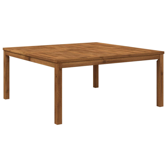 Masă de cafea natural 100 x 100,5 x 45 cm Lemn Solid de Acacia WALTI