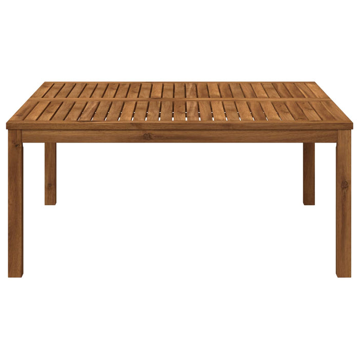 Masă de cafea natural 100 x 100,5 x 45 cm Lemn Solid de Acacia WALTI
