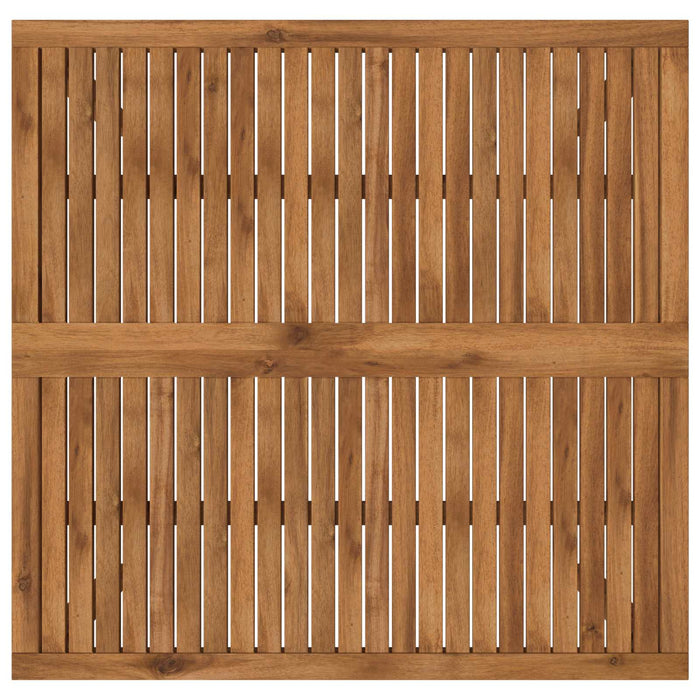 Masă de cafea natural 100 x 100,5 x 45 cm Lemn Solid de Acacia WALTI