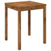 Masă de cină pentru grădină natural 60 x 60,5 x 75 cm - WALTI WALTI