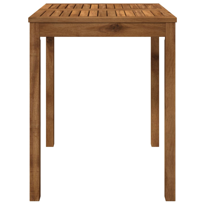 Masă de cină pentru grădină natural 60 x 60,5 x 75 cm - WALTI WALTI