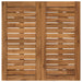 Masă de cină pentru grădină natural 60 x 60,5 x 75 cm - WALTI WALTI