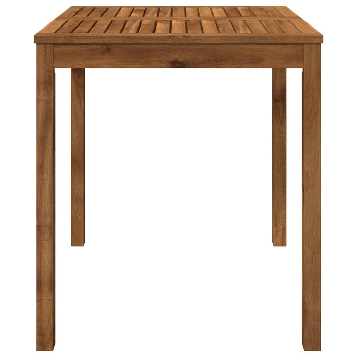 Masă de cină pentru grădină natural 70 x 68,5 x 75 cm WALTI