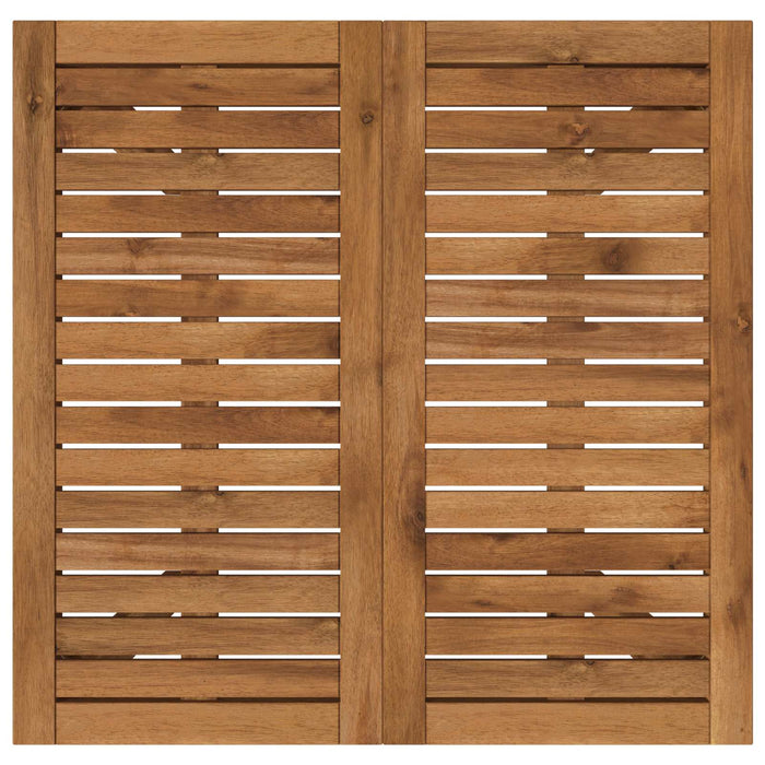 Masă de cină pentru grădină natural 70 x 68,5 x 75 cm WALTI