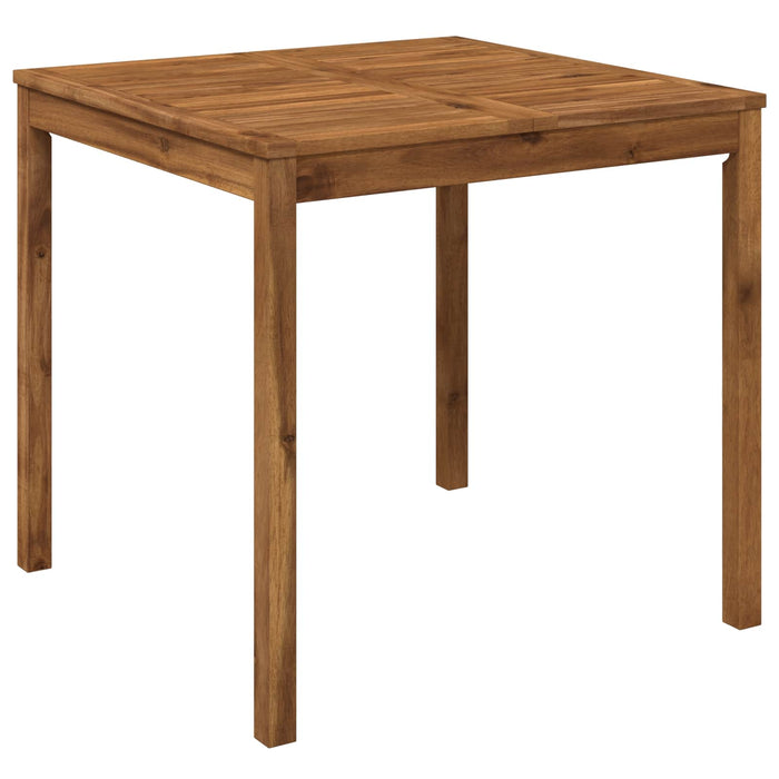 Masă de cină pentru grădină natural 80 x 80,5 x 75 cm WALTI