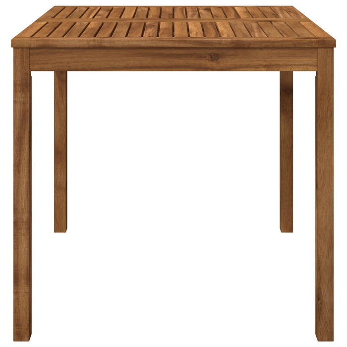 Masă de cină pentru grădină natural 80 x 80,5 x 75 cm WALTI