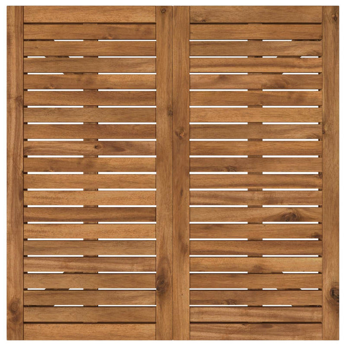 Masă de cină pentru grădină natural 80 x 80,5 x 75 cm WALTI