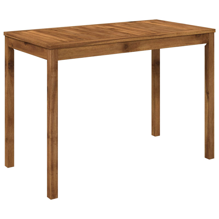Masă de cină pentru grădină natural 108,5 x 55 x 75 cm WALTI