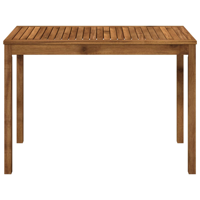 Masă de cină pentru grădină natural 108,5 x 55 x 75 cm WALTI