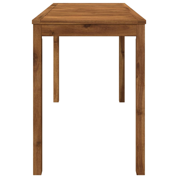 Masă de cină pentru grădină natural 108,5 x 55 x 75 cm WALTI