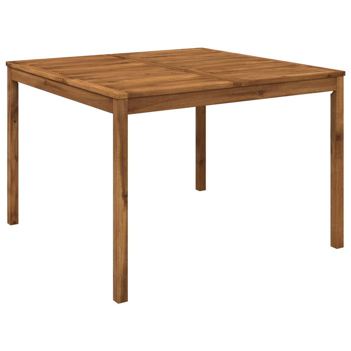 Masă de cină pentru grădină natural 110 x 108,5 x 75 cm WALTI