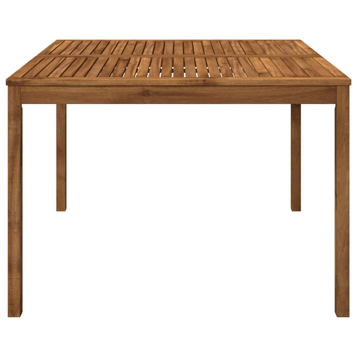 Masă de cină pentru grădină natural 110 x 108,5 x 75 cm WALTI
