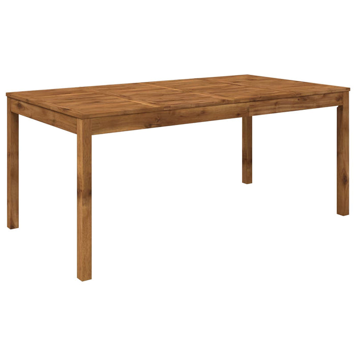 Masă de cină pentru grădină natural 180 x 88,5 x 75 cm WALTI
