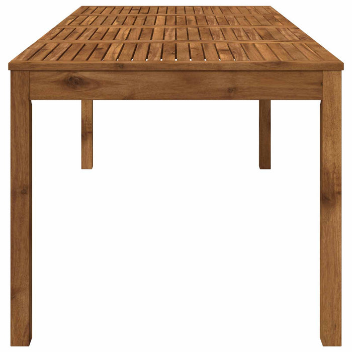 Masă de cină pentru grădină natural 180 x 88,5 x 75 cm WALTI