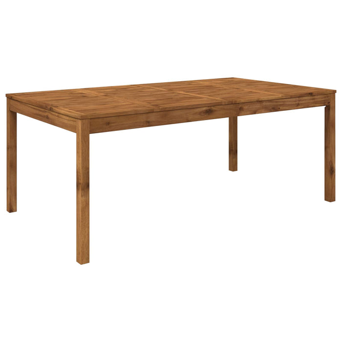 Masă de cină pentru grădină natural 196 x 100,5 x 75 cm WALTI