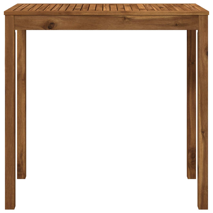 Masă de Bar în Grădină natural 108,5 x 55 x 105 cm WALTI