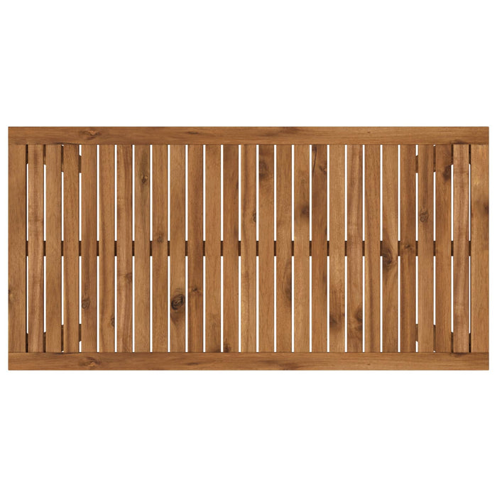 Masă de Bar în Grădină natural 108,5 x 55 x 105 cm WALTI