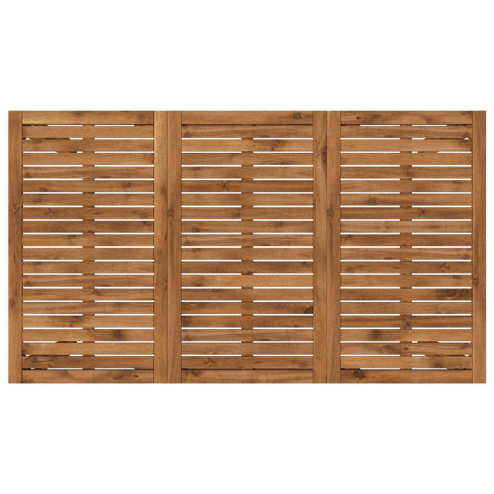 Masă de Bar în Grădină natural 141 x 80,5 x 105 cm WALTI