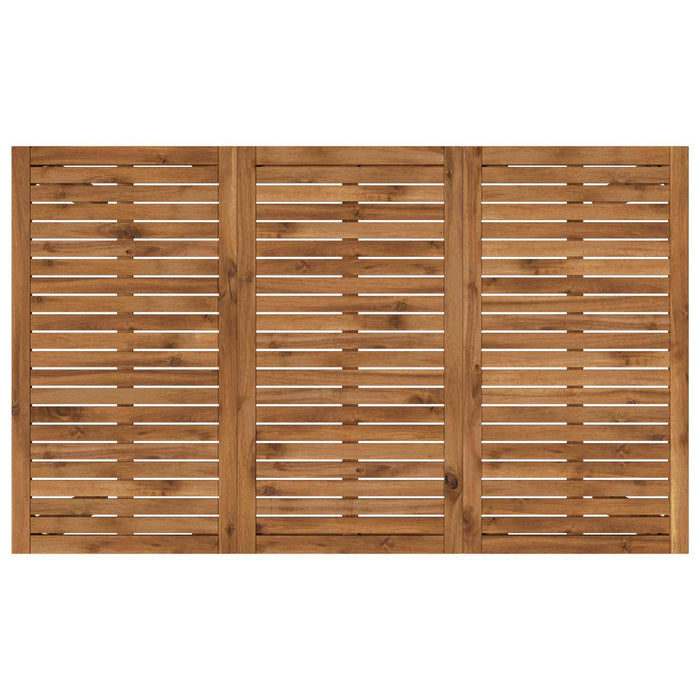 Masă de Bar în Grădină natural 147 x 88,5 x 105 cm WALTI