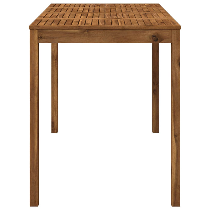 Masă de Bar în Grădină natural 180 x 88,5 x 105 cm WALTI