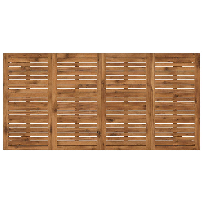 Masă de Bar în Grădină natural 180 x 88,5 x 105 cm WALTI