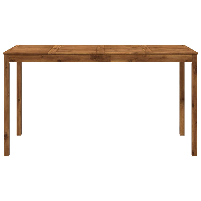 Masă de Bar în Grădină natural 196 x 80,5 x 105 cm WALTI