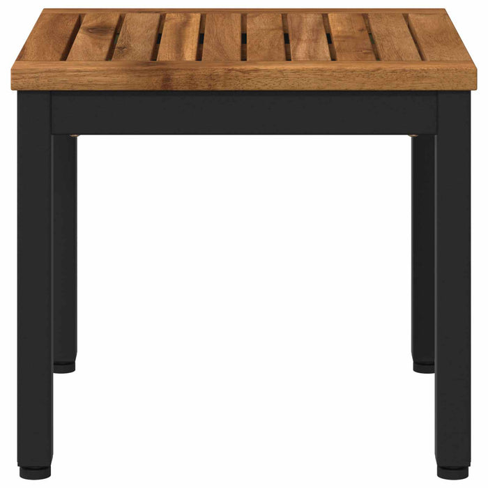 Masă de cafea Natural și Negru 40 x 40,5 x 36 cm WALTI