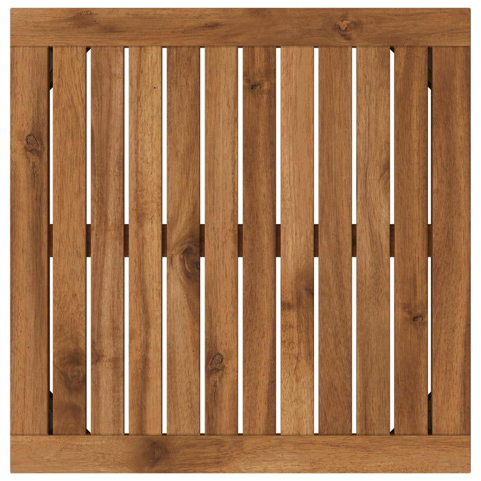 Masă de cafea Natural și Negru 50 x 48,5 x 36 cm WALTI