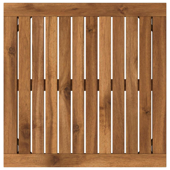 Masă de cafea Natural și Alb 50 x 48,5 x 36 cm WALTI