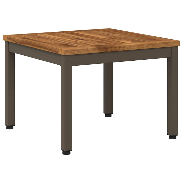 Masă de cafea Natural și Cafea 49 x 48,5 x 36 cm WALTI