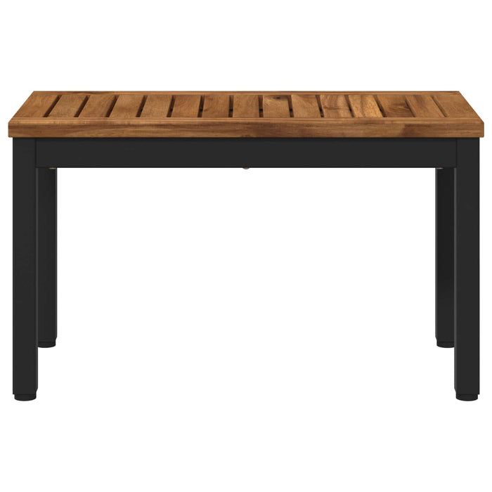 Masă de cafea Natural și Negru 60,5 x 30 x 36 cm WALTI