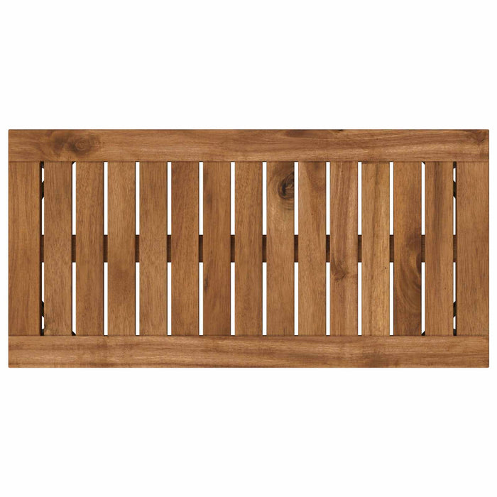 Masă de cafea Natural și Negru 60,5 x 30 x 36 cm WALTI