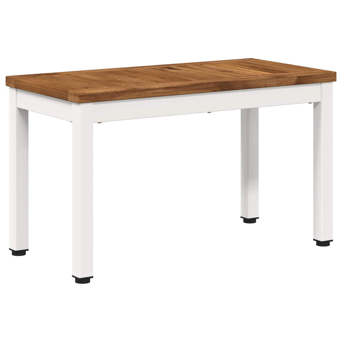 Masă de cafea Natural și Alb 60,5 x 30 x 36 cm WALTI