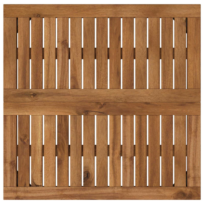 Masă de cafea Natural și Negru 60 x 60,5 x 36 cm - WALTI WALTI